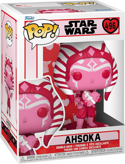 Funko Pop The Mandalorian 496 Ahsoka Valentines Day
