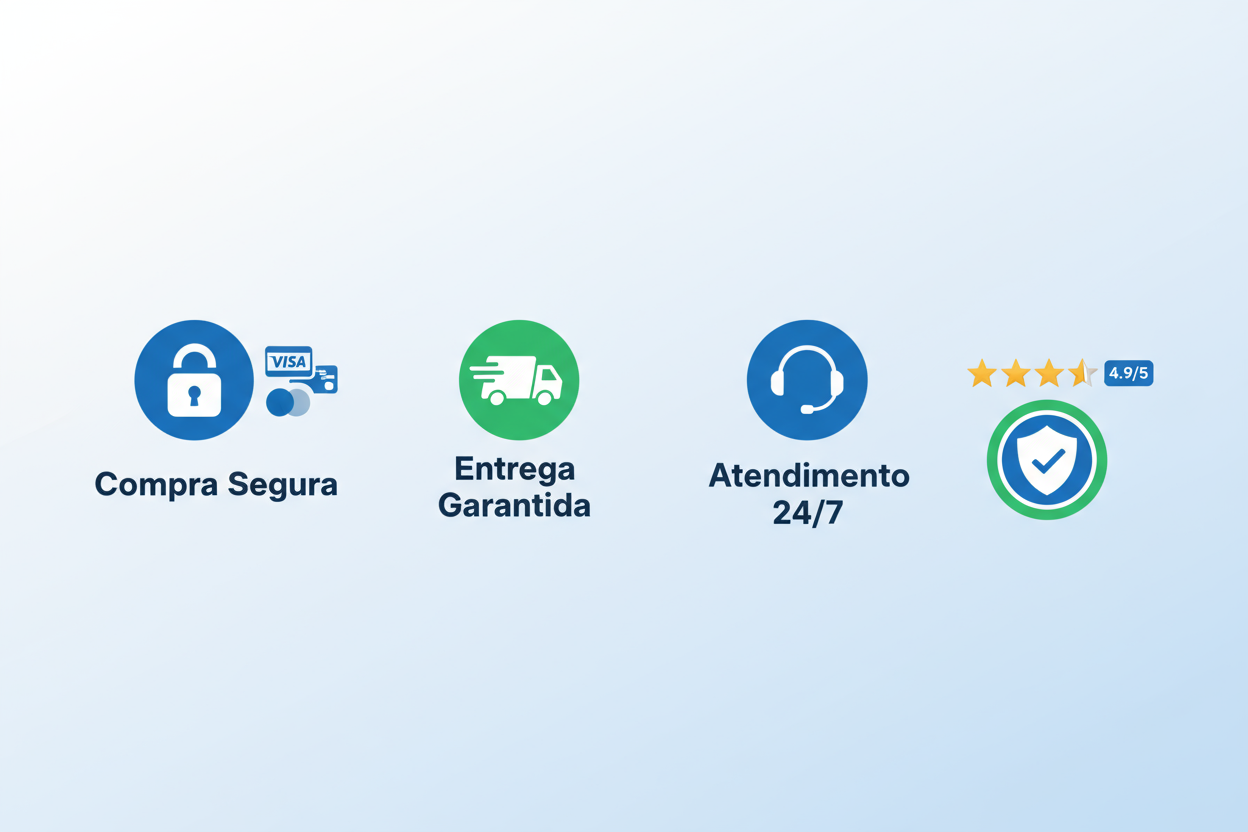 preciso de uma banner com alguma informação q passe confiança para o cliente comprar no site